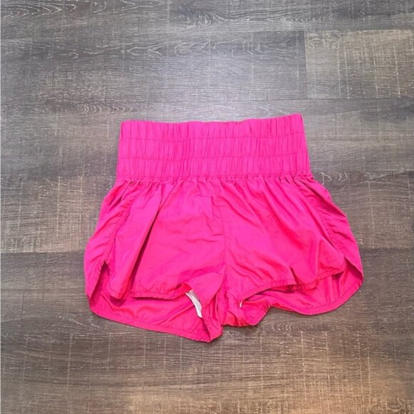 Free People Movement Pink Way Home Shorts Size Large - Picture 1 of 5